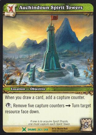 World of Warcraft TCG | Auchindoun Spirit Towers - Drums of War 263/268 | The Nerd Merchant