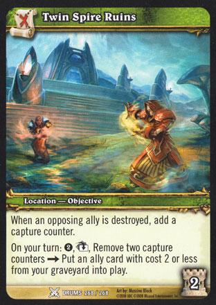 World of Warcraft TCG | Twin Spire Ruins - Drums of War 268/268 | The Nerd Merchant