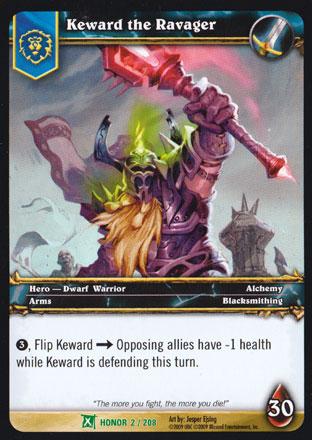 World of Warcraft TCG | Keward the Ravager - Fields of Honor 2/208 | The Nerd Merchant