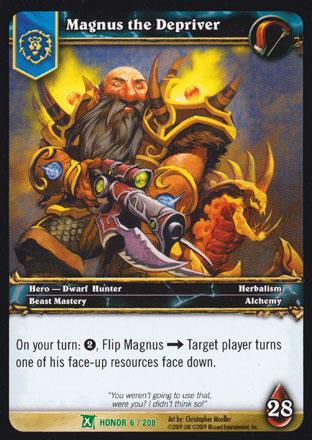 World of Warcraft TCG | Magnus the Depriver - Fields of Honor 6/208 | The Nerd Merchant