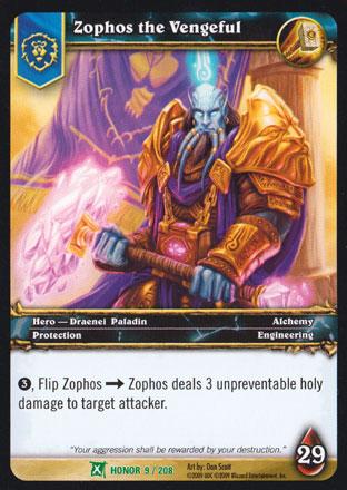 World of Warcraft TCG | Zophos the Vengeful - Fields of Honor 9/208 | The Nerd Merchant