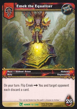 World of Warcraft TCG | Emek the Equalizer - Fields of Honor 13/208 | The Nerd Merchant