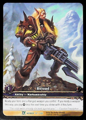 World of Warcraft TCG | Reload (Extended Art) - Fields of Honor 31/208 | The Nerd Merchant