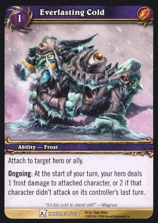 World of Warcraft TCG | Everlasting Cold - Fields of Honor 34/208 | The Nerd Merchant