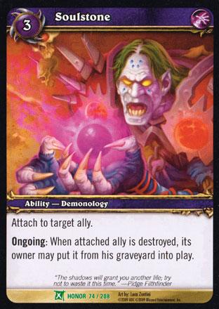 World of Warcraft TCG | Soulstone - Fields of Honor 74/208 | The Nerd Merchant