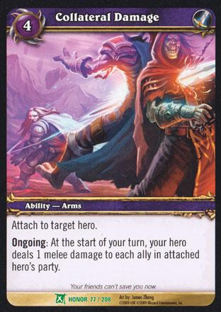 World of Warcraft TCG | Collateral Damage - Fields of Honor 77/208 | The Nerd Merchant