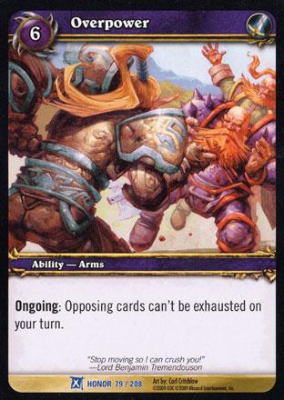 World of Warcraft TCG | Overpower - Fields of Honor 79/208 | The Nerd Merchant