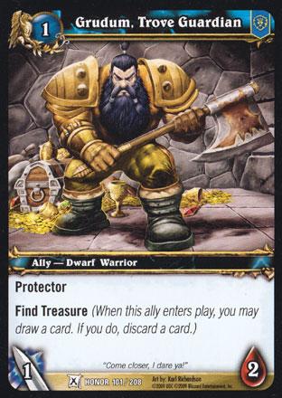 World of Warcraft TCG | Grudum, Trove Guardian - Fields of Honor 101/208 | The Nerd Merchant
