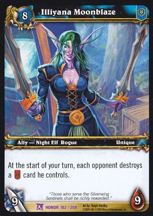 World of Warcraft TCG | Illiyana Moonblaze - Fields of Honor 102/208 | The Nerd Merchant