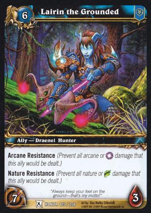 World of Warcraft TCG | Lairin the Grounded - Fields of Honor 105/208 | The Nerd Merchant