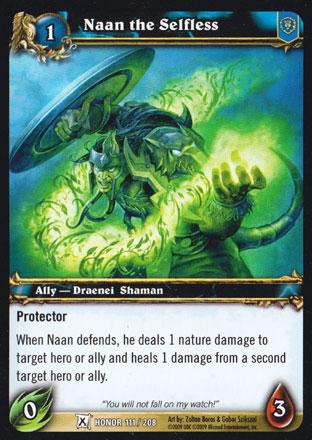 World of Warcraft TCG | Naan the Selfless - Fields of Honor 111/208 | The Nerd Merchant