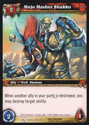 World of Warcraft TCG | Mojo Masher Shakko - Fields of Honor 134/208 | The Nerd Merchant