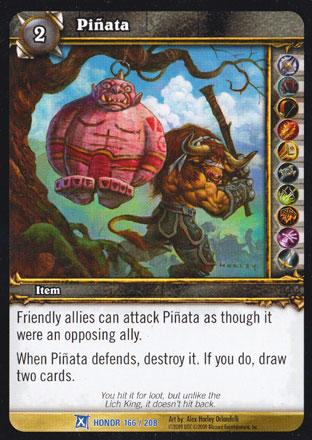 World of Warcraft TCG | Pinata - Fields of Honor 166/208 | The Nerd Merchant