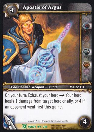 World of Warcraft TCG | Apostle of Argus - Fields of Honor 169/208 | The Nerd Merchant