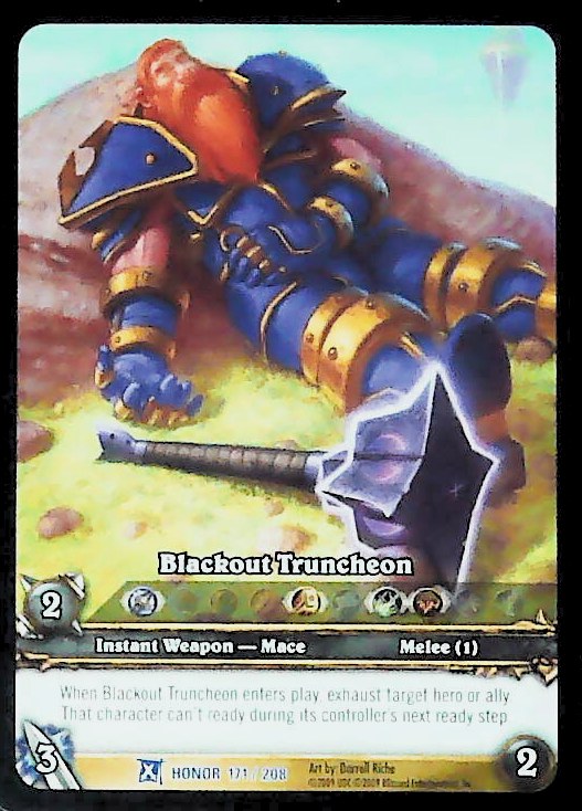 World of Warcraft TCG | Blackout Truncheon (Extended Art) - Fields of Honor 171/208 | The Nerd Merchant