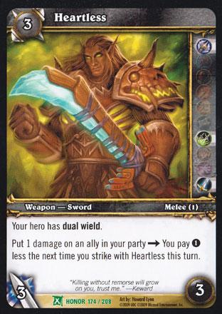 World of Warcraft TCG | Heartless - Fields of Honor 174/208 | The Nerd Merchant