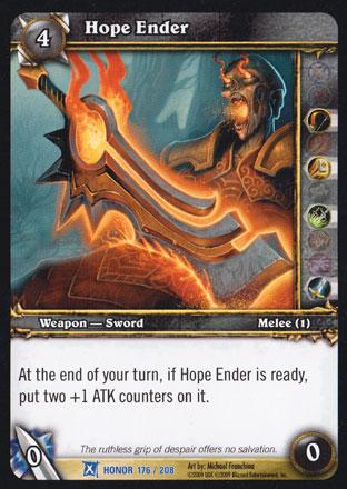 World of Warcraft TCG | Hope Ender - Fields of Honor 176/208 | The Nerd Merchant