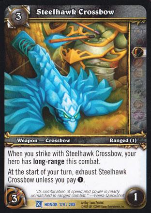 World of Warcraft TCG | Steelhawk Crossbow - Fields of Honor 179/208 | The Nerd Merchant