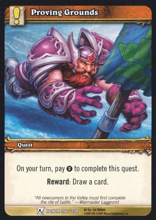 World of Warcraft TCG | Proving Grounds - Fields of Honor 196/208 | The Nerd Merchant