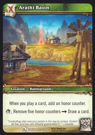 World of Warcraft TCG | Arathi Basin - Fields of Honor 203/208 | The Nerd Merchant