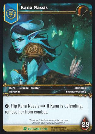 World of Warcraft TCG | Kana Nassis - Fires of Outland 3/246 | The Nerd Merchant