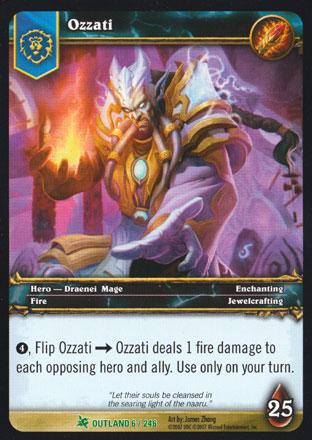 World of Warcraft TCG | Ozzati - Fires of Outland 6/246 | The Nerd Merchant