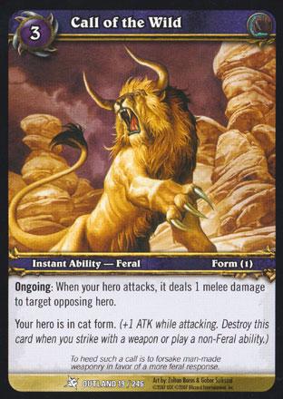 World of Warcraft TCG | Call of the Wild - Fires of Outland 19/246 | The Nerd Merchant