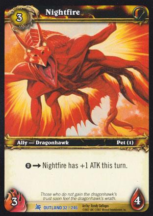 World of Warcraft TCG | Nightfire - Fires of Outland 32/246 | The Nerd Merchant