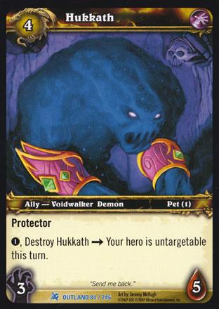 World of Warcraft TCG | Hukkath - Fires of Outland 84/246 | The Nerd Merchant