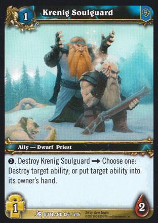 World of Warcraft TCG | Krenig Soulguard - Fires of Outland 126/246 | The Nerd Merchant