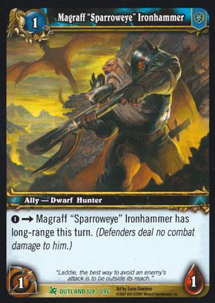 World of Warcraft TCG | Magraff "Sparroweye" Ironhammer - Fires of Outland 128/246 | The Nerd Merchant