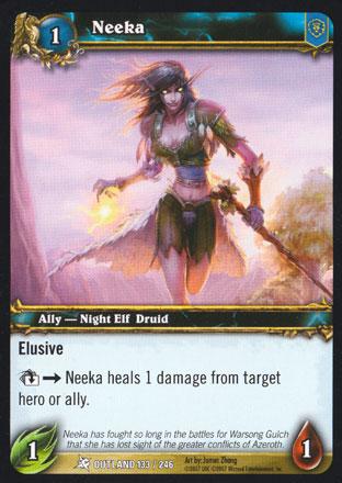 World of Warcraft TCG | Neeka - Fires of Outland 133/246 | The Nerd Merchant