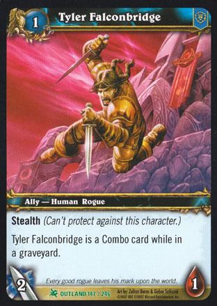 World of Warcraft TCG | Tyler Falconbridge - Fires of Outland 147/246 | The Nerd Merchant