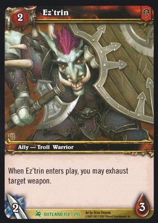 World of Warcraft TCG | Ez'trin - Fires of Outland 158/246 | The Nerd Merchant