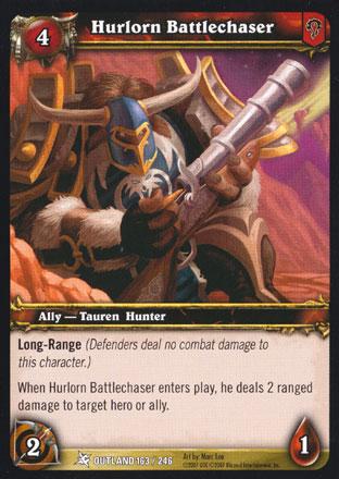 World of Warcraft TCG | Hurlorn Battlechaser - Fires of Outland 163/246 | The Nerd Merchant