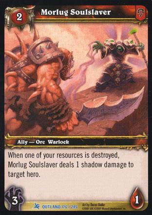World of Warcraft TCG | Morlug Soulslaver - Fires of Outland 176/246 | The Nerd Merchant