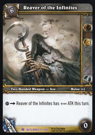 World of Warcraft TCG | Reaver of the Infinites - Fires of Outland 217/246 | The Nerd Merchant