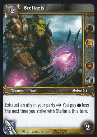 World of Warcraft TCG | Stellaris - Fires of Outland 221/246 | The Nerd Merchant