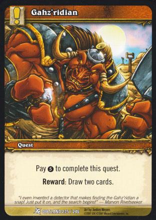 World of Warcraft TCG | Gahz'ridian - Fires of Outland 235/246 | The Nerd Merchant