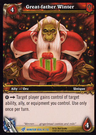 World of Warcraft TCG | Great-father Winter - Feast of Winter Veil 4/12 | The Nerd Merchant