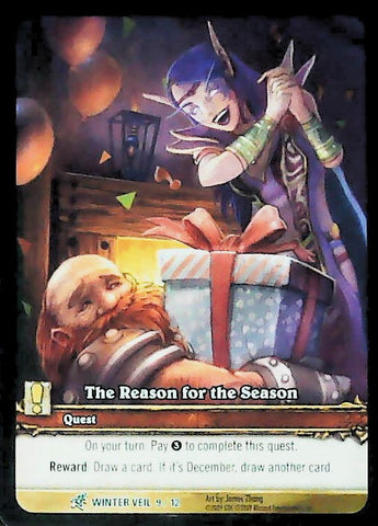 World of Warcraft TCG | The Reason for the Season (Extended Art) - Promo Cards | The Nerd Merchant