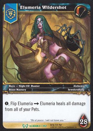 World of Warcraft TCG |Elumeria Wildershot - Hunt for Illidan 4/252 | The Nerd Merchant