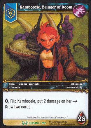 World of Warcraft TCG | Kamboozle, Bringer of Doom - Hunt for Illidan 6/252 | The Nerd Merchant