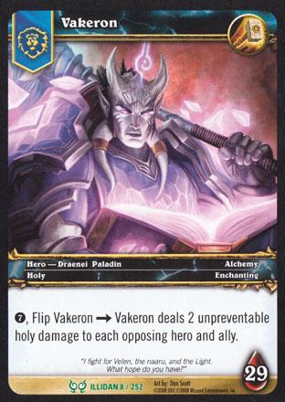 World of Warcraft TCG |Vakeron - Hunt for Illidan 8/252 | The Nerd Merchant