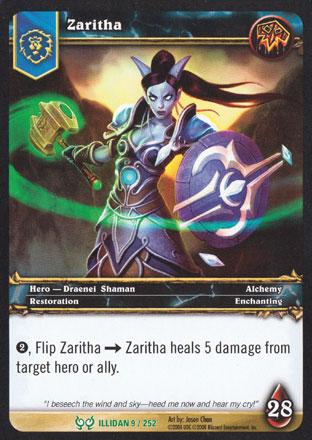 World of Warcraft TCG |Zaritha - Hunt for Illidan 9/252 | The Nerd Merchant