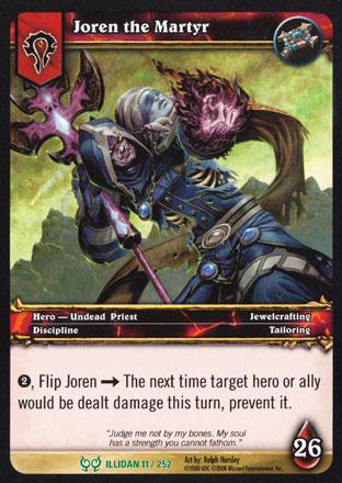 World of Warcraft TCG | Joren the Martyr - Hunt for Illidan 11/252 | The Nerd Merchant