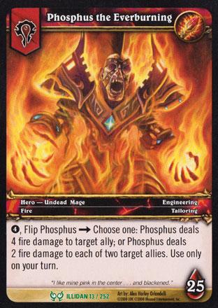 World of Warcraft TCG |Phosphus the Everburning - Hunt for Illidan 13/252 | The Nerd Merchant