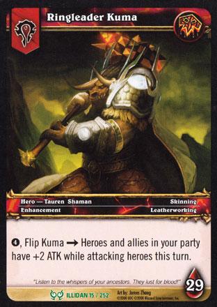 World of Warcraft TCG | Ringleader Kuma - Hunt for Illidan 15/252 | The Nerd Merchant