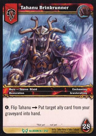 World of Warcraft TCG |Tahanu Brinkrunner - Hunt for Illidan 16/252 | The Nerd Merchant