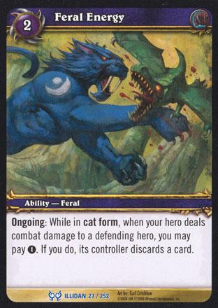 World of Warcraft TCG | Feral Energy - The Hunt for Illidan 27/252 | The Nerd Merchant